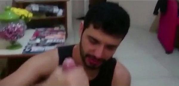  Marcos Goiano sucking big dick www.PromiscuousBoys.com.br